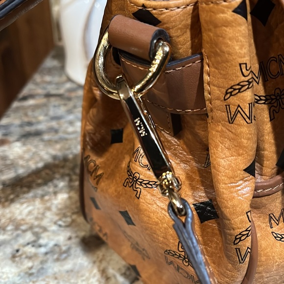 MCM Visetos Satchel Bag - Picture 5 of 15